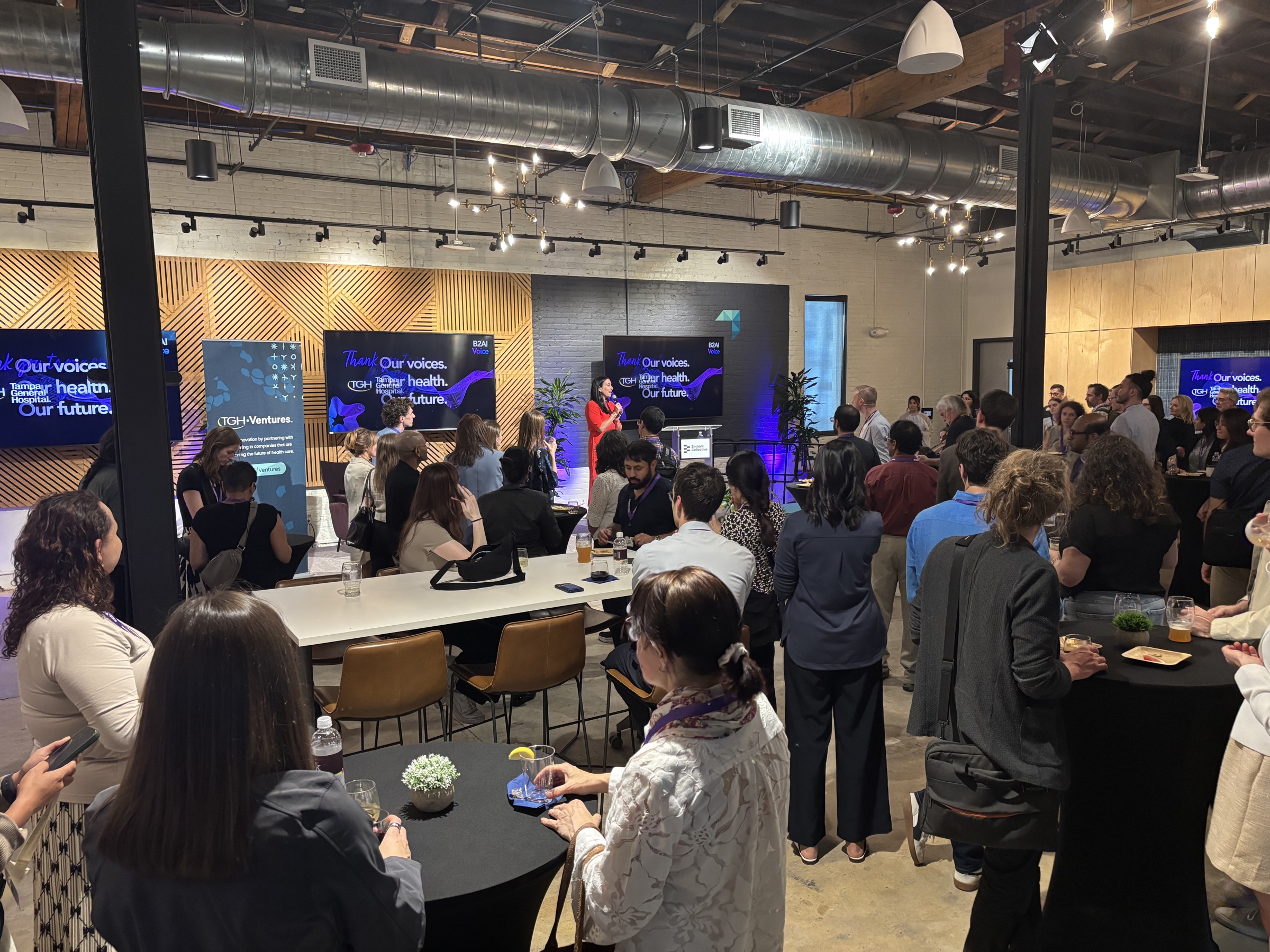 Voice AI Symposium networking event